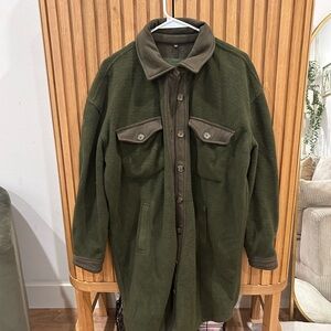 Now Green Wool Jacket